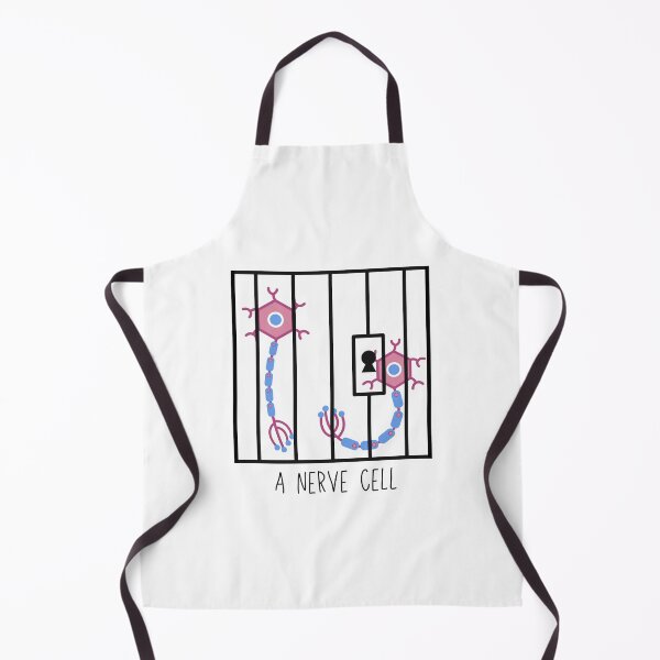 Item preview, Nerve Cell Neuron Neuroscience Puns Funny Science Jokes  designed and sold by CherieTree.