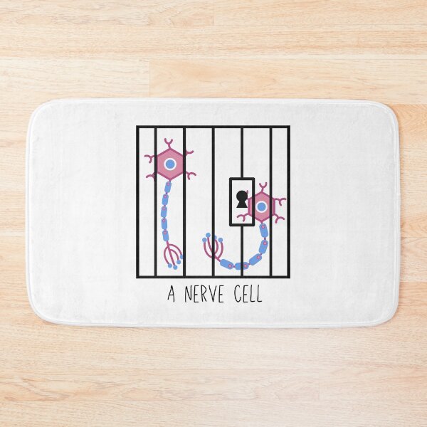 Item preview, Nerve Cell Neuron Neuroscience Puns Funny Science Jokes  designed and sold by CherieTree.
