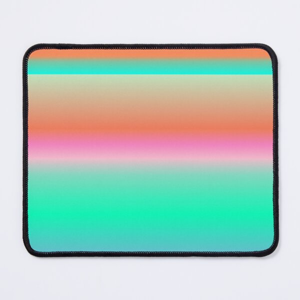 Item preview, Copy of Coral color palette horizontal striped | orange blue stripes designed and sold by lausn.