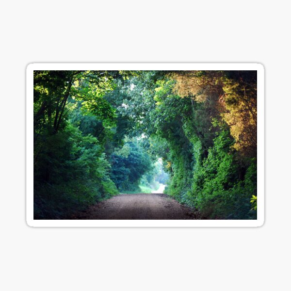 A Green Tunnel Sticker