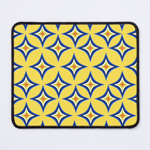 Item preview, Rounded Star pattern - Yellow Pattern - Pattern lovers designed and sold by designerpriti.