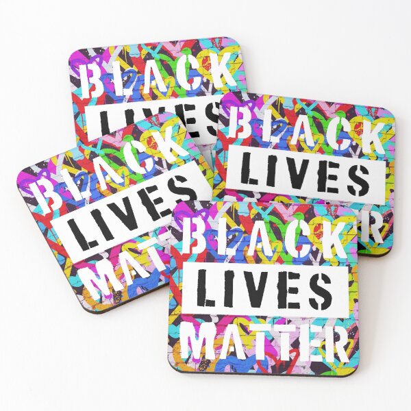 Item preview, BLACK LIVES MATTER Graffiti designed and sold by Stephen Chambers / The Pop Art Factory.