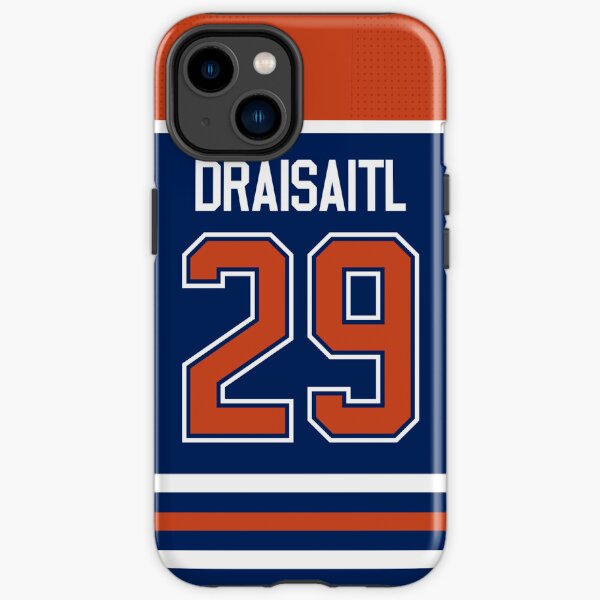 Edmonton Oilers - Leon Draisaitl - Rückseiten-Telefonkasten iPhone Robuste Hülle