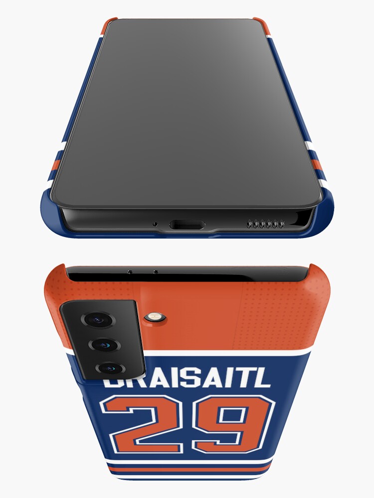 Edmonton Oilers Leon Draisaitl Home Jersey Back Phone AOP T-shirt