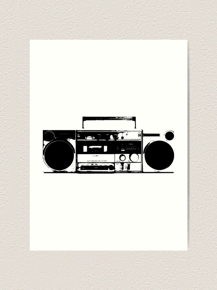 80s Gold Boom Box Ghetto Blaster Ring – Disfraces De Peli