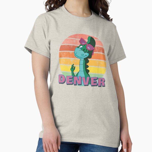 Item preview, Denver The Last Dinosaur Funny Tee designed and sold by quickkaart.