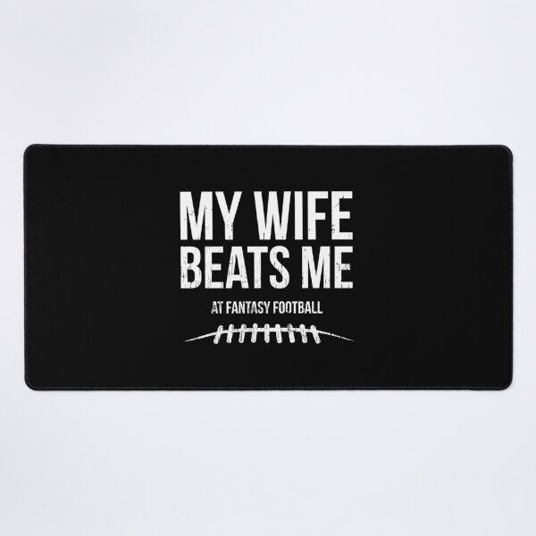 Item preview, My Wife Beats Me At Fantasy Football Classic T-Shirt designed and sold by amberk1cira.