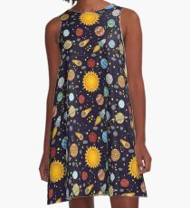 Magic School Bus Solar System - Miss Frizzle Costume A-Line Dress