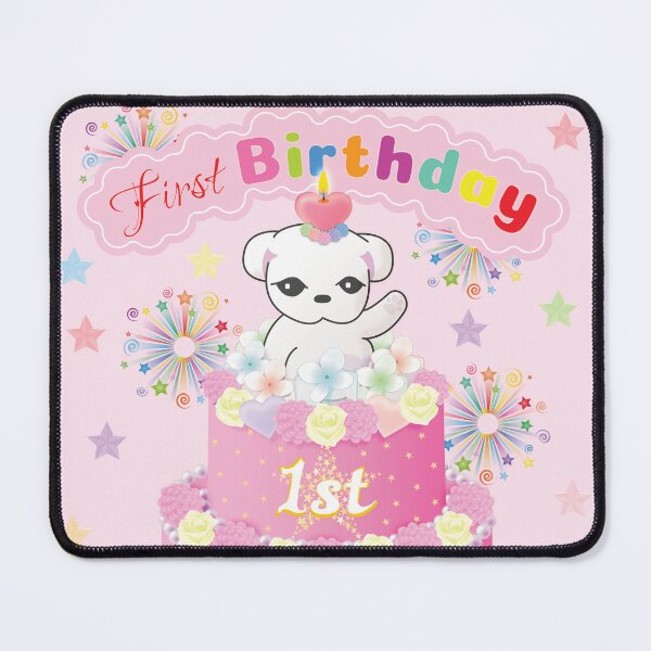 Item preview, Cute Puppy First Birthday designed and sold by K-sugarstore.