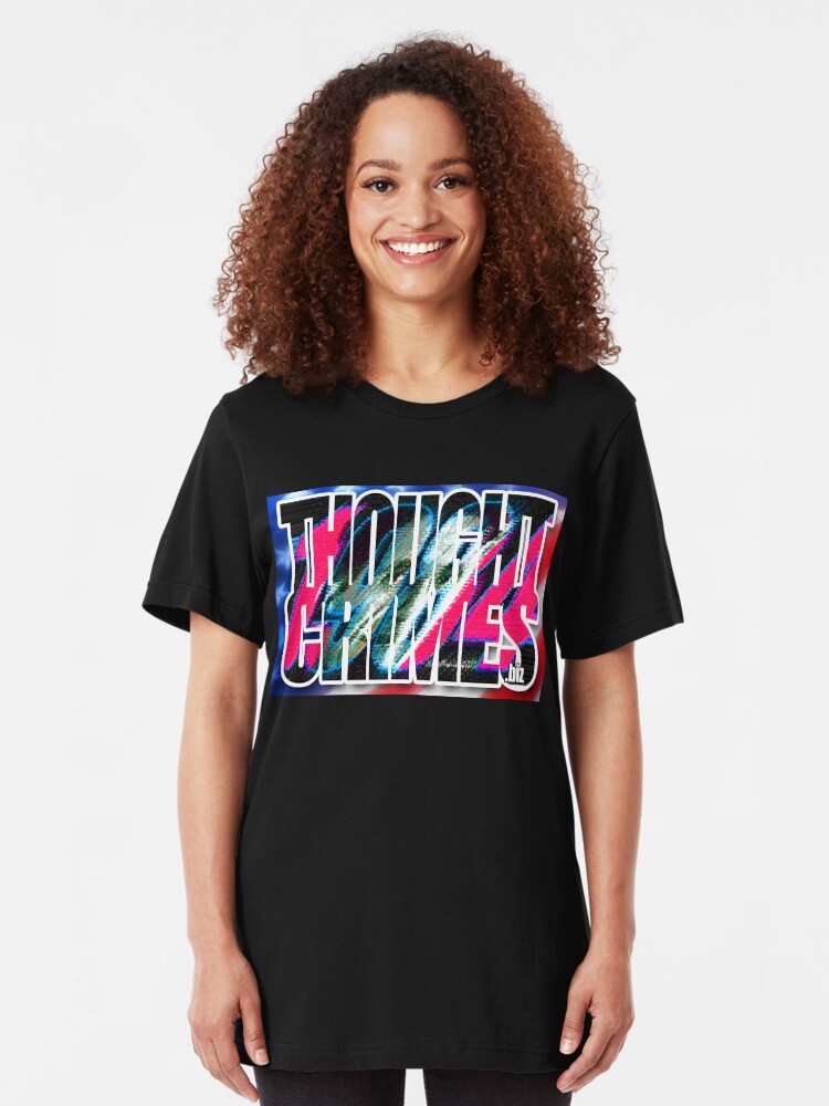 Alternate view of Thought Crimes Slim Fit T-Shirt