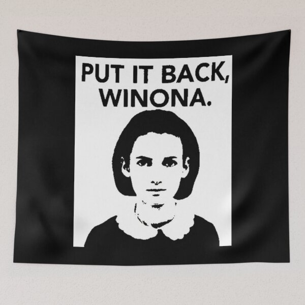 Item preview, Actor T-ShirtPut It Back, Winona designed and sold by UrebicSamir.