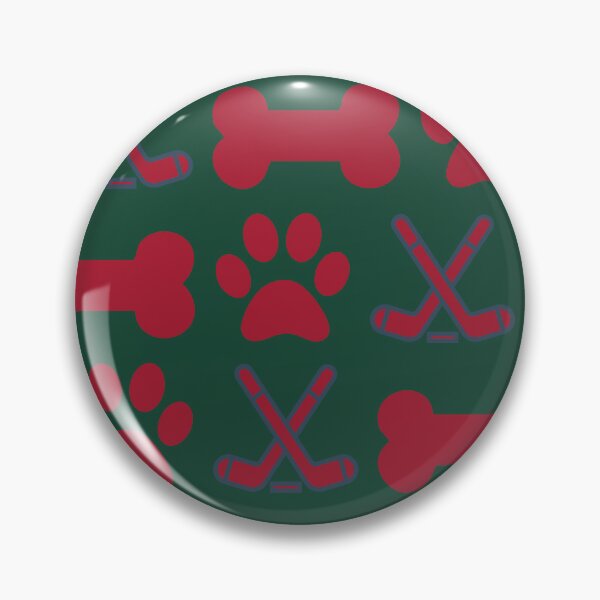 Item preview, Minnesota Hockey Dog green designed and sold by cmd-art.