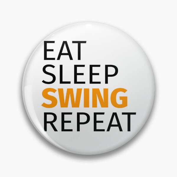 Item preview, Eat Sleep Swing Repeat Funny Swingers designed and sold by RoguePixel.
