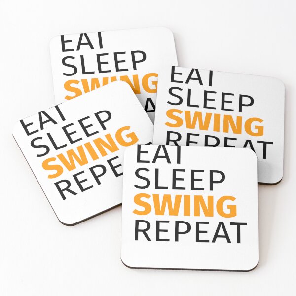 Item preview, Eat Sleep Swing Repeat Funny Swingers designed and sold by RoguePixel.