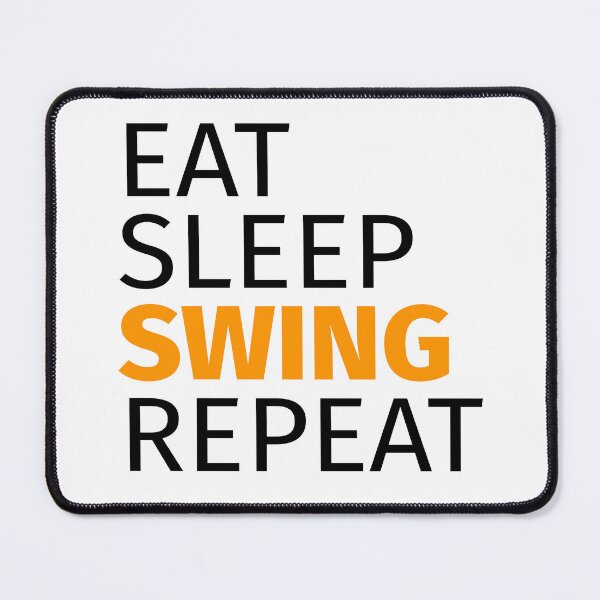 Item preview, Eat Sleep Swing Repeat Funny Swingers designed and sold by RoguePixel.