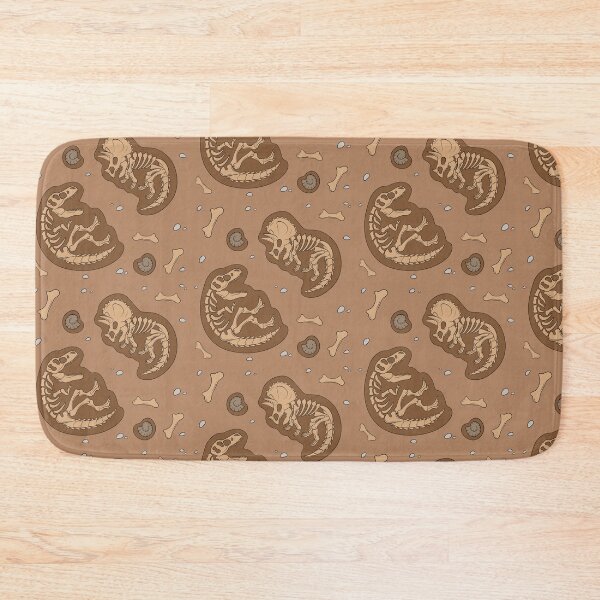 Item preview, buried triceratops and t rex designed and sold by TimeSkiff.
