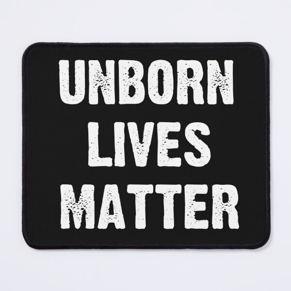 Item preview, Unborn Lives Matter Bold Typography  designed and sold by garniturex.