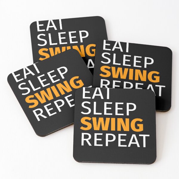 Item preview, Eat Sleep Swing Repeat Funny Swingers designed and sold by RoguePixel.