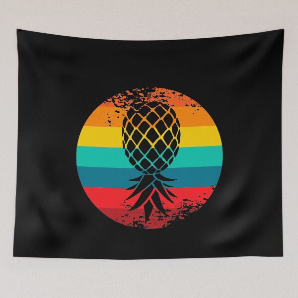 Item preview, Retro Sunset Upside Down Pineapple Swingers designed and sold by RoguePixel.