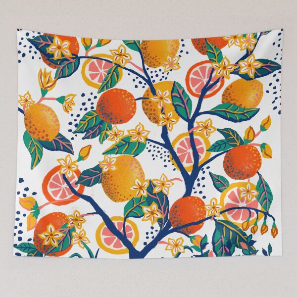 Item preview, Citrus Orange Tree  designed and sold by JiaQianStudio.