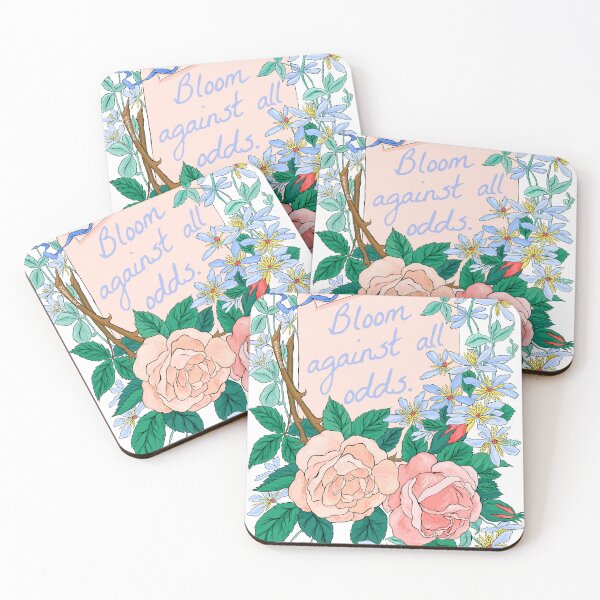 Item preview, Bloom Against All Odds designed and sold by fabfeminist.