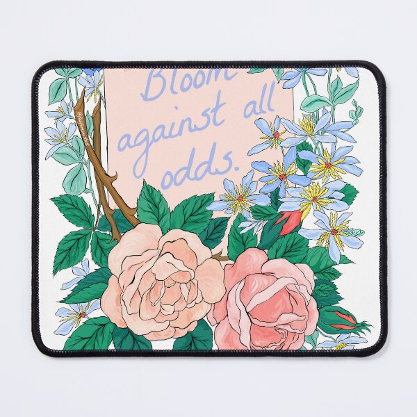 Item preview, Bloom Against All Odds designed and sold by fabfeminist.