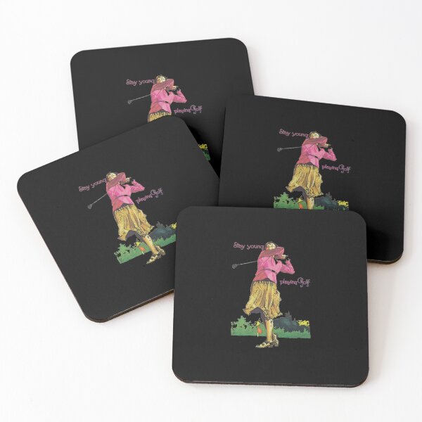 Item preview, Stay young playing Golf.. vintage art  designed and sold by je3ey0jetta.