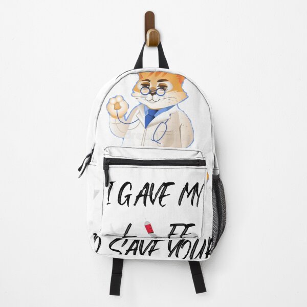 Item preview, Doctor Cat,Nurse Cat, I GAVE MY LIFE TO SAVE YOURS designed and sold by Vittorio-23.