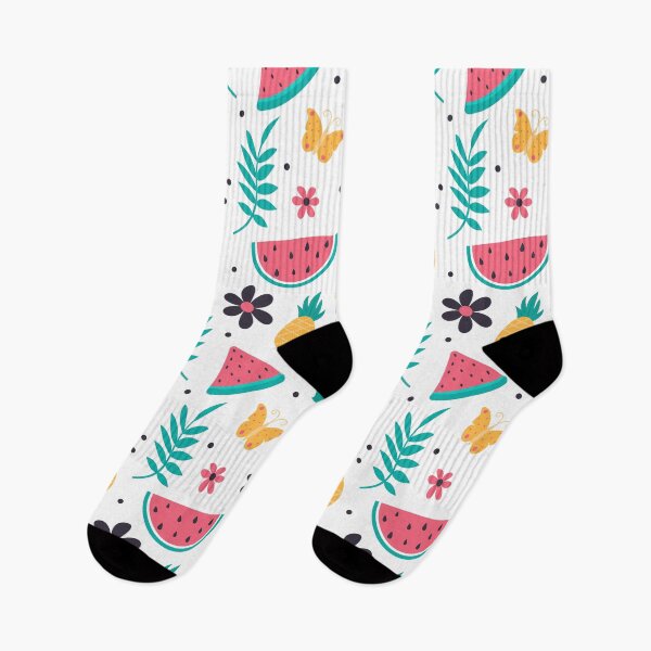 Item preview, National Watermelon Day with Pineapple and Butterfly designed and sold by theredsharp.