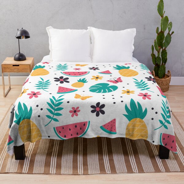 Item preview, National Watermelon Day with Pineapple and Butterfly designed and sold by theredsharp.