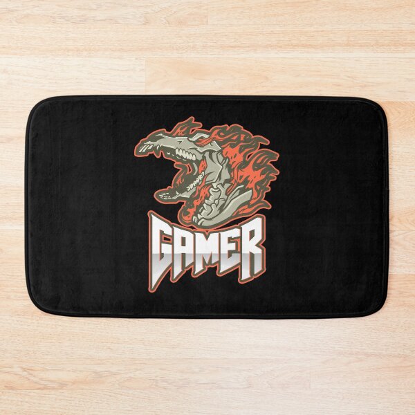 Item preview, Gamer with Undead Skeleton on Fire designed and sold by PRIVARSHU.