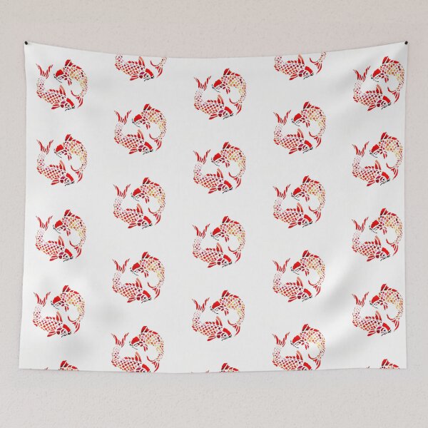 Aperçu de l'œuvre Poisson Koi - Poissons créée et vendue par PaintedbyCarol.