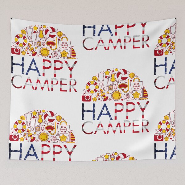 Item preview, happyCamper shirt designed and sold by bestdesign4u.