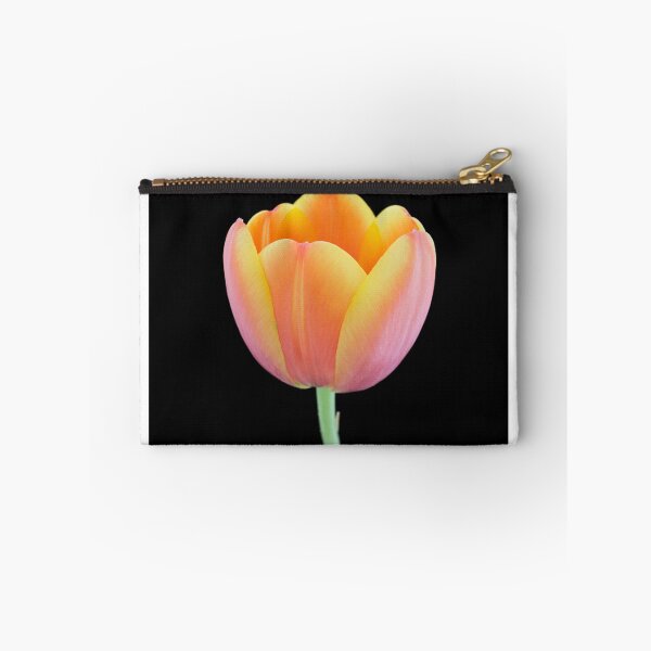 Item preview, Close-up of a orange-yellowish tulip  designed and sold by Dolfilms.