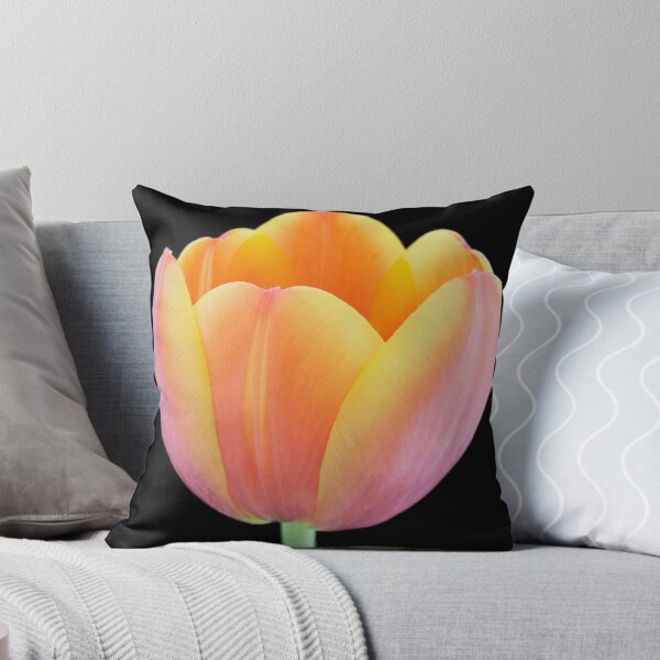 Item preview, Close-up of a orange-yellowish tulip  designed and sold by Dolfilms.