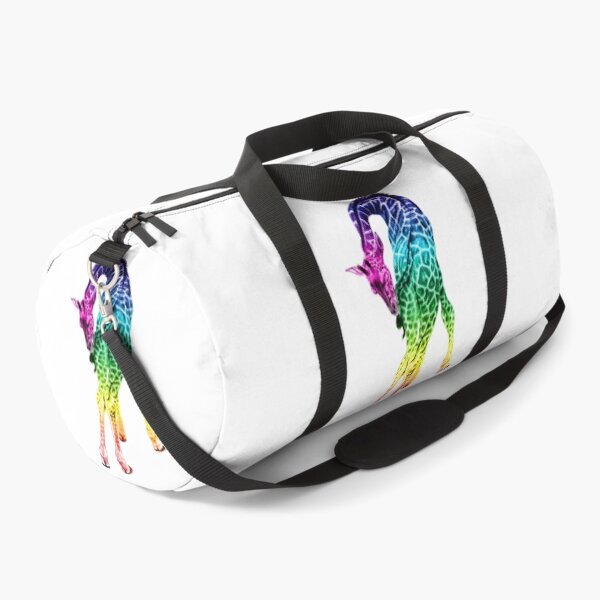 Item preview, Giraffe biting its tail - rainbow colorized version 2 designed and sold by SylvieG18.