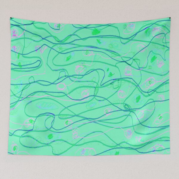 Item preview, Sea water near the edge on the pebble beach designed and sold by ionotan.