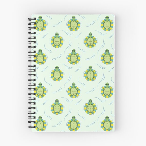Item preview, Cute Turtle In A Swimming Ring Pattern designed and sold by ttttee.