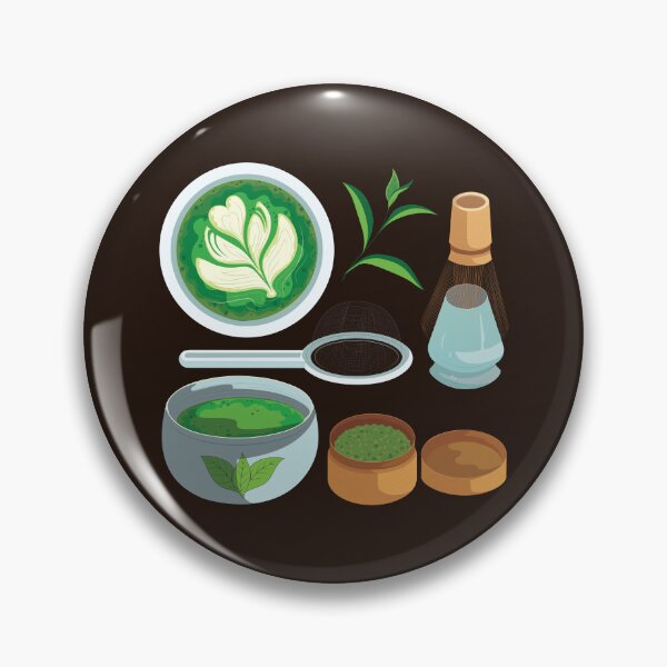 Item preview, Japanese Green Tea Latte and Tea Making Utensils Set designed and sold by Alicia Chee.