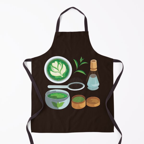 Item preview, Japanese Green Tea Latte and Tea Making Utensils Set designed and sold by Alicia Chee.