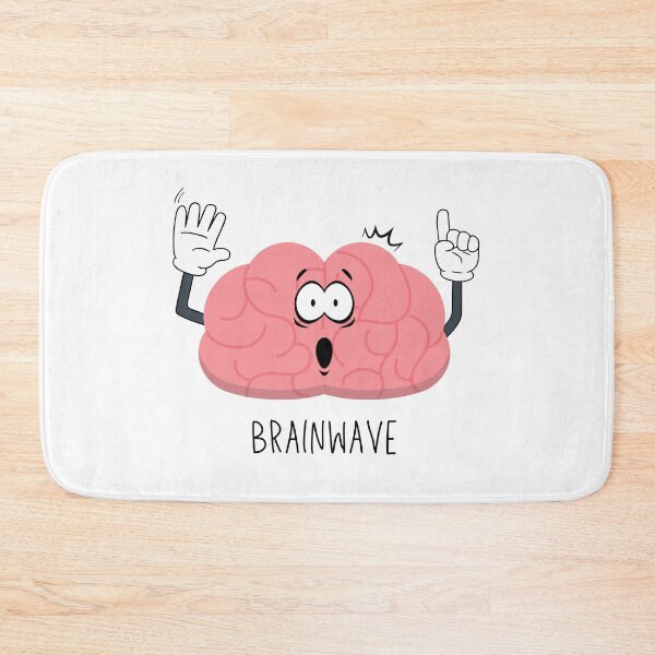 Item preview, Brainwave Brain Waving Hello Neuroscience Puns Funny Science Jokes  designed and sold by CherieTree.