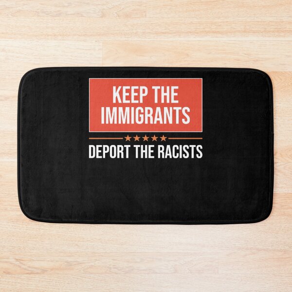Item preview, Keep The Immigrants Deport The Racists - Anti Racism designed and sold by theresamorelli.