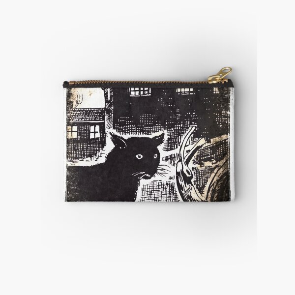 Item preview, Black Cat Night Visit designed and sold by Rob Hopper | RoboRob001.