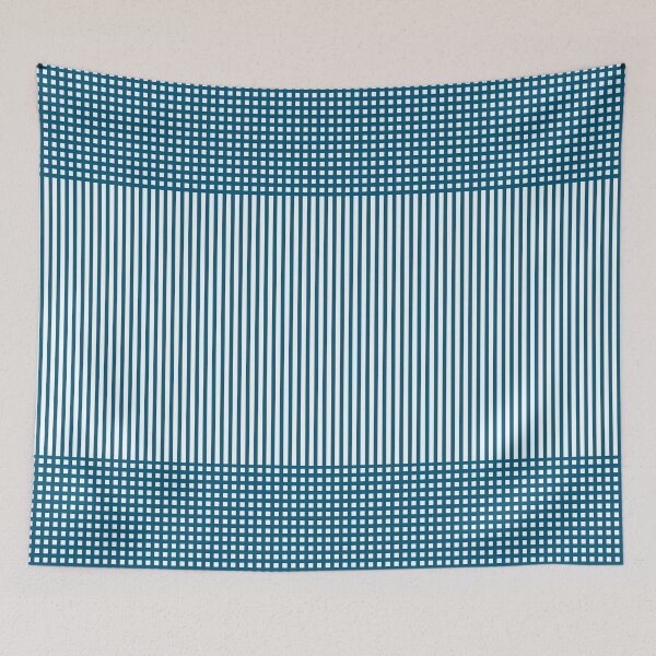 Item preview, Blue And White Vertical Striped designed and sold by OutcastBrain.