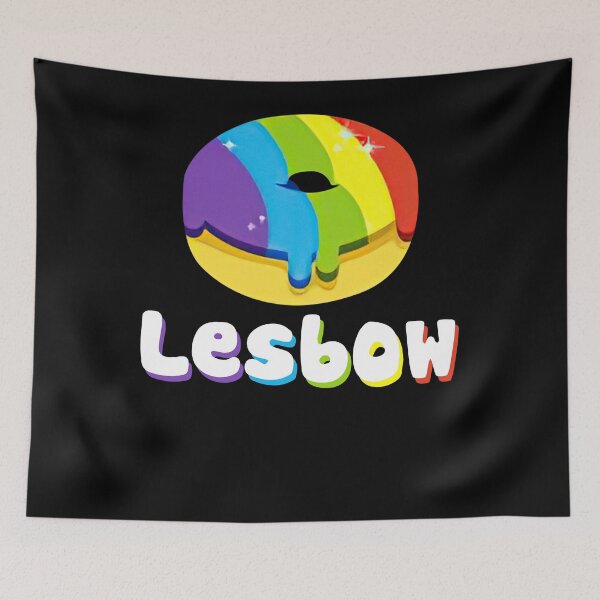 Item preview, LGBT Pride Lesbow Rainbow Flag Donut Gay Pride Month designed and sold by theresamorelli.