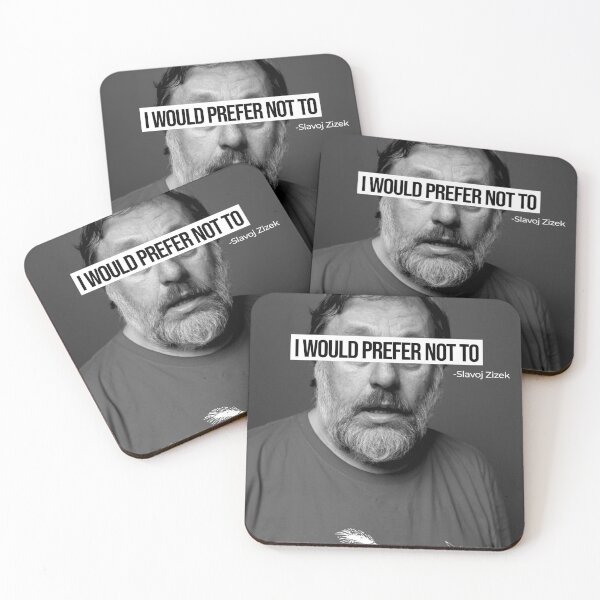 Item preview, Slavoj Zizek ( I Would Prefer Not To ) designed and sold by Helozol art.