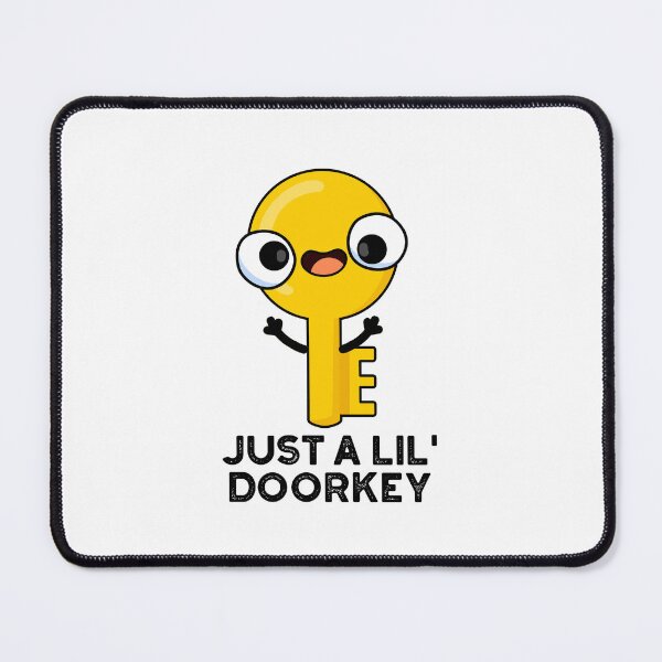 Item preview, Just A Lil Door-key Funny Dorky Key Puns  designed and sold by punnybone.