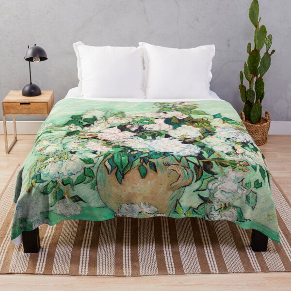 Item preview, Roses (1890) by Vincent Van Gogh designed and sold by amrmab.