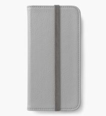 PLAIN SOLID DARK GREY |PLAIN SOLID DARK GRAY iPhone Wallet/Case/Skin