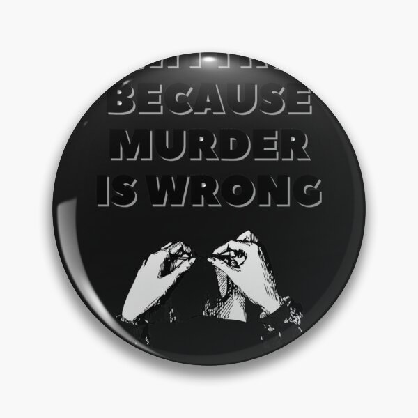 Item preview, Knitting because murder is wrong - Cool design knitting lover Classic T-Shir designed and sold by gretogowor.
